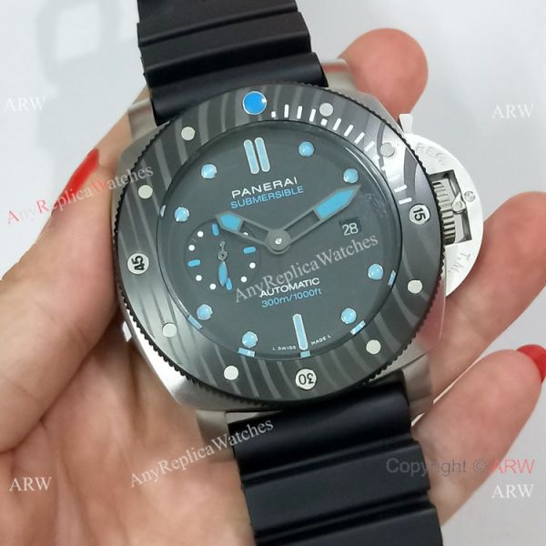 Best Replica Panerai Submersible BMG Pam799 Watch SS Carbotech Bezel Best Replica Panerai Submersible BMG Pam799 Watch SS Carbotech Bezel