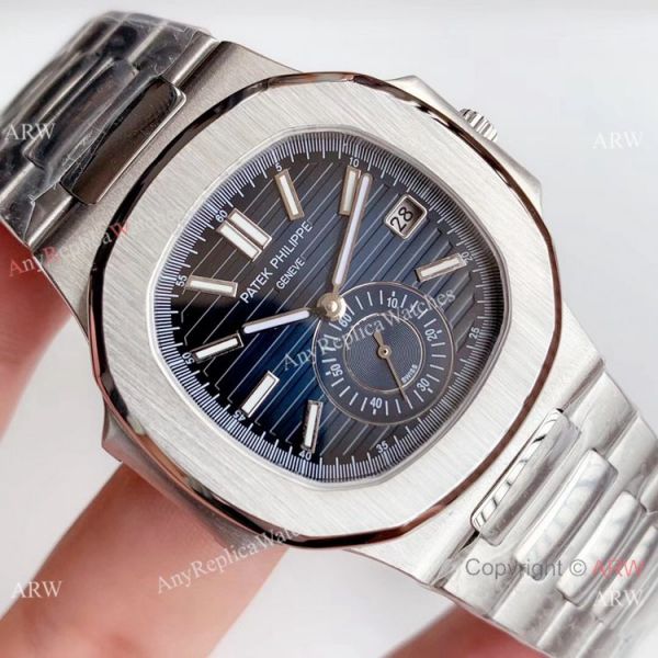 Super Clone Patek Philippe AAA Nautilus Cal.324 watch Stainless steel Blue Face Super Clone Patek Philippe AAA Nautilus Cal.324 watch Stainless steel Blue Face