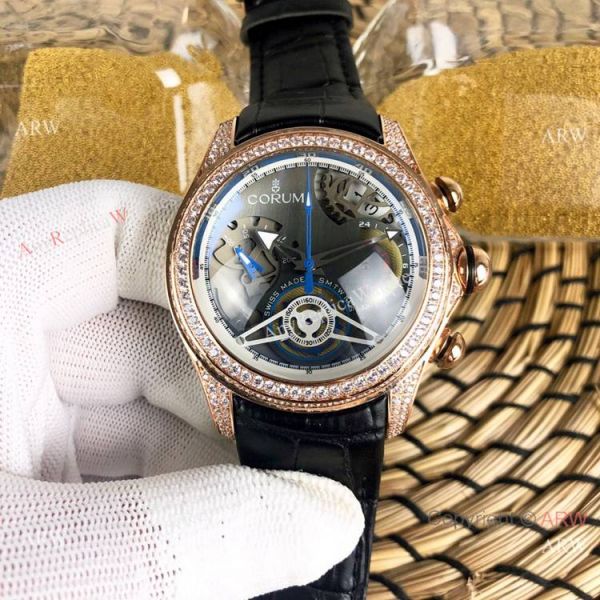 Corum Bubble Rose Gold Chronograph Face Watch for Sale Best Replica Corum Watches Corum Bubble Rose Gold Chronograph Face Watch for Sale Best Replica Corum Watches