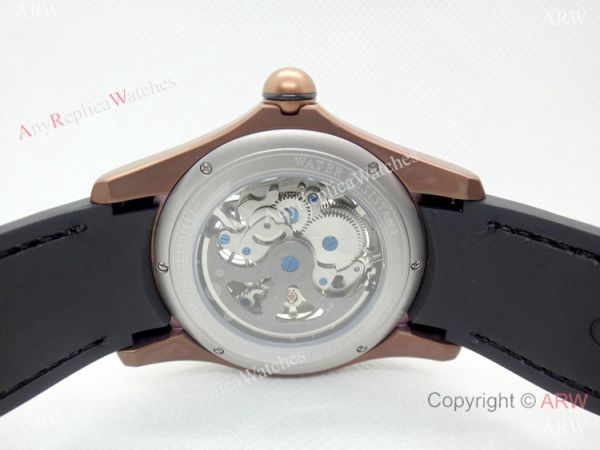 Copy Corum Bubble Squelette Automatic Watch Brown Case White Face Copy Corum Bubble Squelette Automatic Watch Brown Case White Face