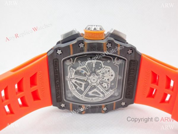 2019 Richard Mille Mclaren RM 11-03 Replica Watch Carbon Case Orange Strap 2019 Richard Mille Mclaren RM 11-03 Replica Watch Carbon Case Orange Strap