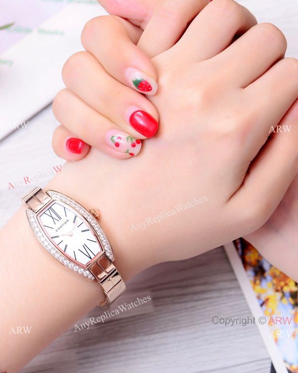 New Copy Cartier Mini Tonneau Stainless Steel White Dial 25mm Watches New Copy Cartier Mini Tonneau Stainless Steel White Dial 25mm Watches