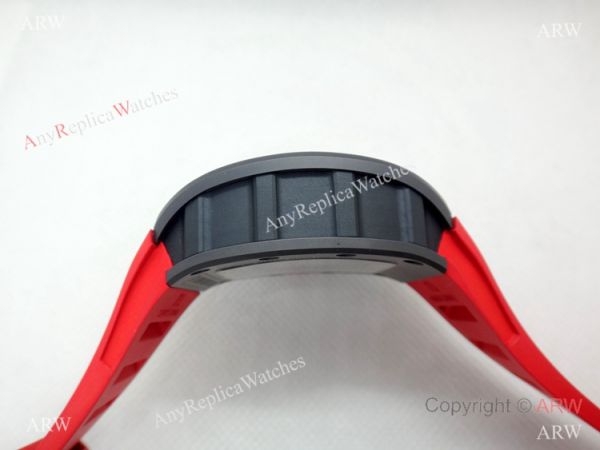 Richard Mille AAA Watches RM035 AMERICAS Red Rubber Strap Richard Mille AAA Watches RM035 AMERICAS Red Rubber Strap