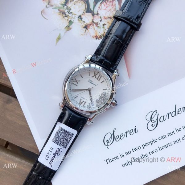 Best Quality Chopard Happy Sport 36mm Watches 2-Tone Rose Gold Best Quality Chopard Happy Sport 36mm Watches 2-Tone Rose Gold