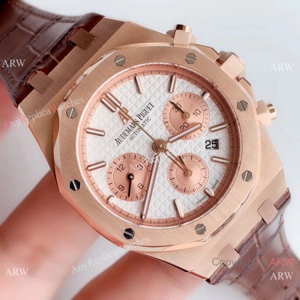 Swiss Copy Audemars Piguet Royal Oak Chronograph BF Asia 7750 Watch Rose Gold Swiss Copy Audemars Piguet Royal Oak Chronograph BF Asia 7750 Watch Rose Gold