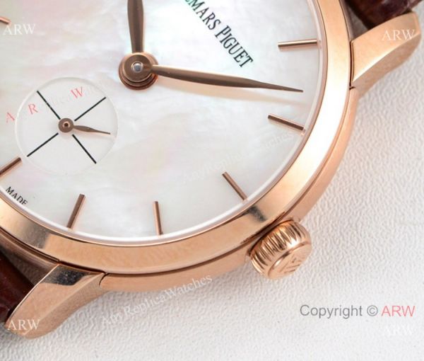 GBF Replica Audemars Piguet Jules Audemars Cal.3090 Watch Rose Gold White MOP Dial GBF Replica Audemars Piguet Jules Audemars Cal.3090 Watch Rose Gold White MOP Dial