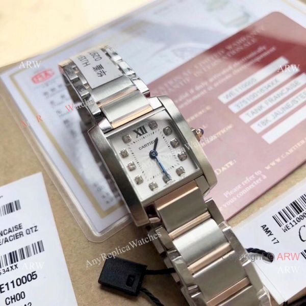 Copy Cartier Tank CC708177 Two Tone Rose Gold 25mm watch for Sale Copy Cartier Tank CC708177 Two Tone Rose Gold 25mm watch for Sale