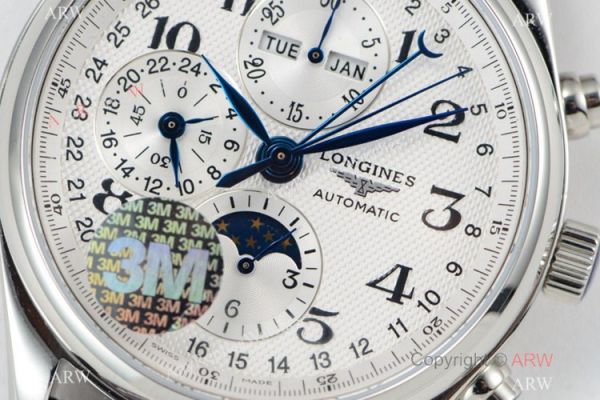 Longines Master Collection Moonphase SS Brown Leather Strap Watch Swiss Grade 1 Longines Master Collection Moonphase SS Brown Leather Strap Watch Swiss Grade 1