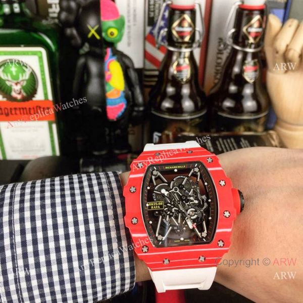 Swiss Grade 1 Richard Mille RM35-02 Rafael Nadal Watches Rubber Strap Swiss Grade 1 Richard Mille RM35-02 Rafael Nadal Watches Rubber Strap