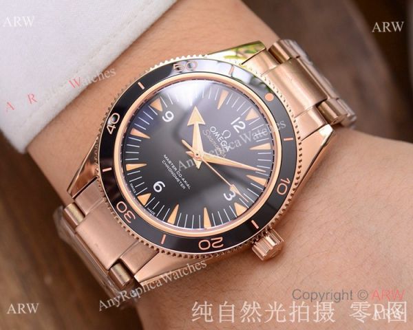 Omega Seamaster 300 Spectre Watch Replica 2-Tone Blue Ceramic Omega Seamaster 300 Spectre Watch Replica 2-Tone Blue Ceramic
