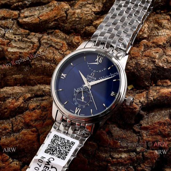 Omega De Ville Fake 40mm Watch 2-Tone Rose Gold Moonphase Omega De Ville Fake 40mm Watch 2-Tone Rose Gold Moonphase