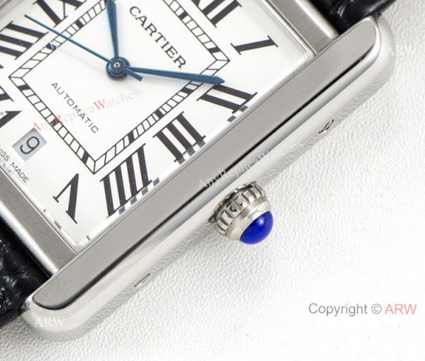 (ER)Swiss replica Cartier Tank Solo Automatic 31mm Watch White Dial Leather Strap (ER)Swiss replica Cartier Tank Solo Automatic 31mm Watch White Dial Leather Strap