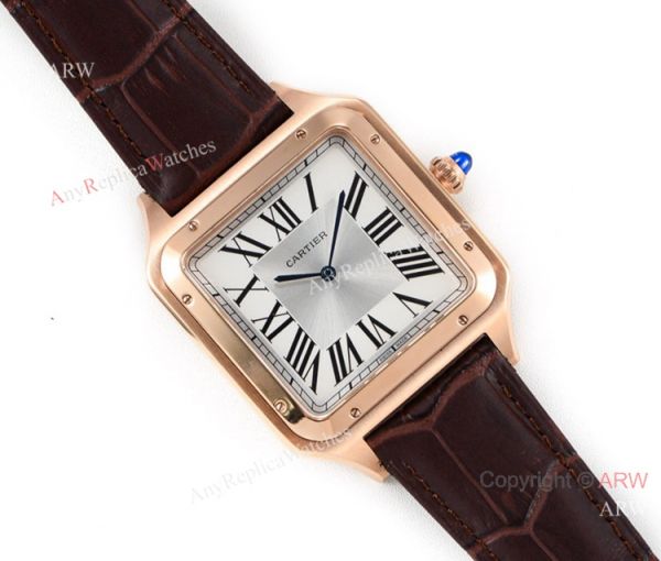 Swiss 9015 Cartier Santos-Dumont Rose Gold Watch New Cartier Watches Swiss 9015 Cartier Santos-Dumont Rose Gold Watch New Cartier Watches