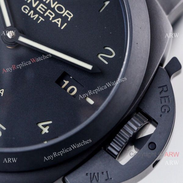 (VS) Swiss Replica Luminor 1950 44 GMT Ceramica Panerai Bracelet PAM438 (VS) Swiss Replica Luminor 1950 44 GMT Ceramica Panerai Bracelet PAM438