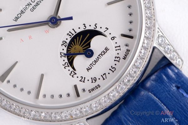 (VC) Vacheron Constantin Patrimony Moon ETA2824 Watch Vacheron Constantin Geneve Fake Wrist (VC) Vacheron Constantin Patrimony Moon ETA2824 Watch Vacheron Constantin Geneve Fake Wrist