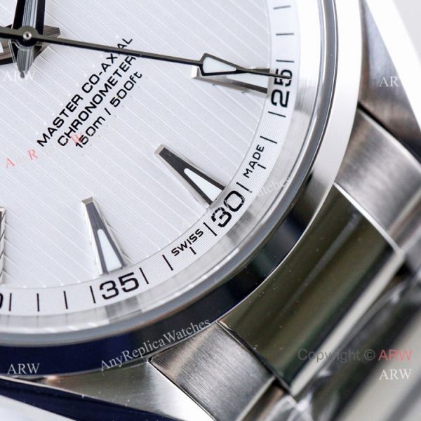 (VSF)Omega Seamaster Aqua Terra Copy Watch SS White Dial (VSF)Omega Seamaster Aqua Terra Copy Watch SS White Dial