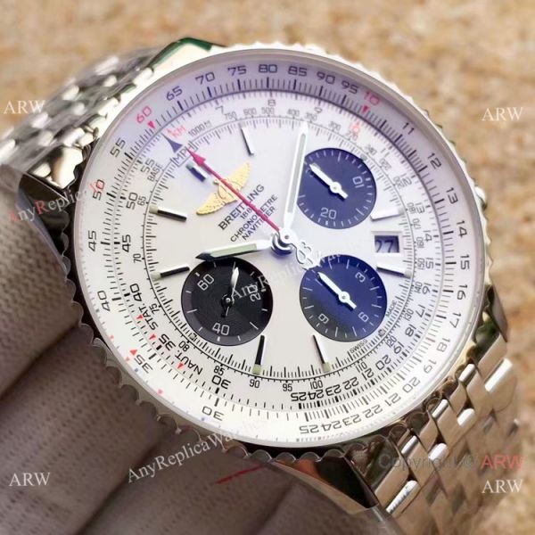 Swiss Grade 1 Breitling Navitimer 01 White Face JF 7750 Watch Super Clone Swiss Grade 1 Breitling Navitimer 01 White Face JF 7750 Watch Super Clone