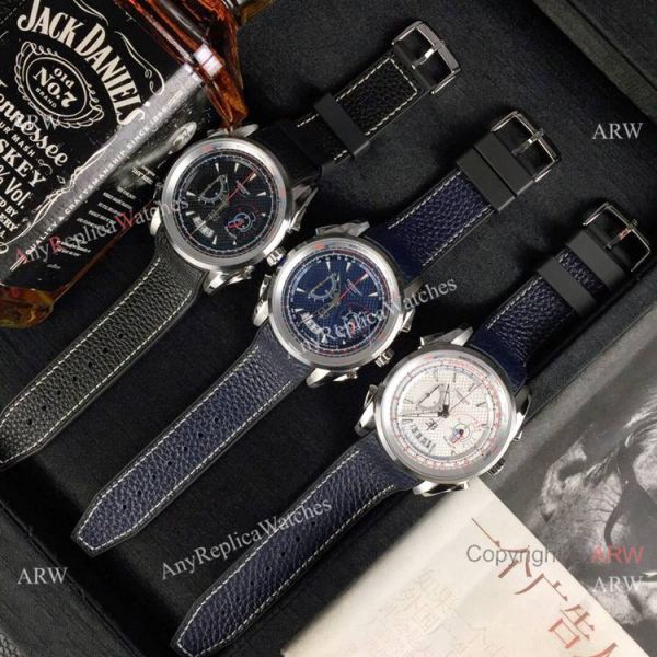 New Copy Parmigiani Fleurier SS Blue Chronograph Dial Watches 45mm New Copy Parmigiani Fleurier SS Blue Chronograph Dial Watches 45mm