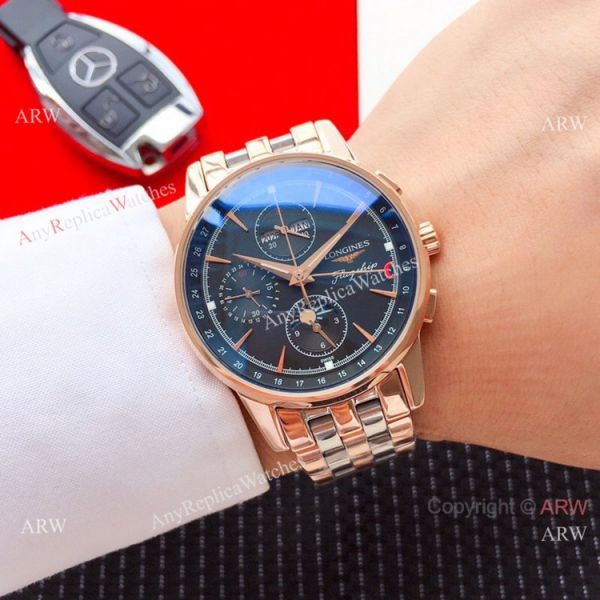New Style Longines Perpetual Calendar Men Watches Stainless Steel White Dial New Style Longines Perpetual Calendar Men Watches Stainless Steel White Dial
