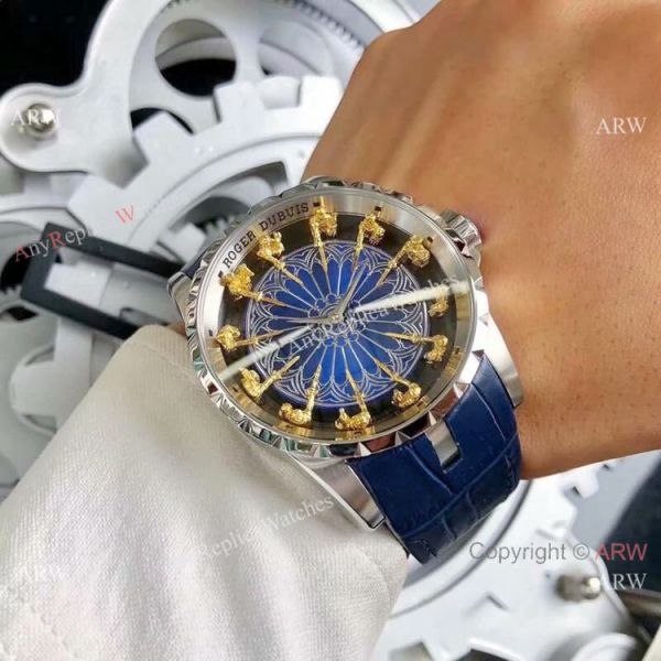 New Copy Roger Dubuis Excalibur RDDBEX0495 SS Gray Dial Watch New Copy Roger Dubuis Excalibur RDDBEX0495 SS Gray Dial Watch
