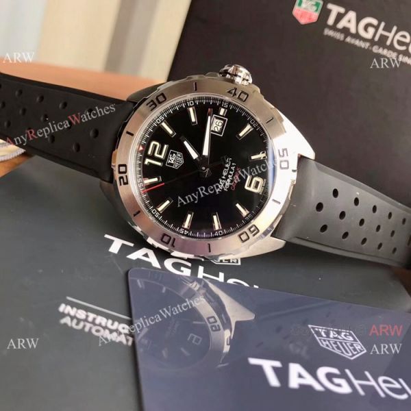 Swiss Grade Replica Tag Heuer F1 Calibre 5 Black Dial Watch 2019 New Swiss Grade Replica Tag Heuer F1 Calibre 5 Black Dial Watch 2019 New