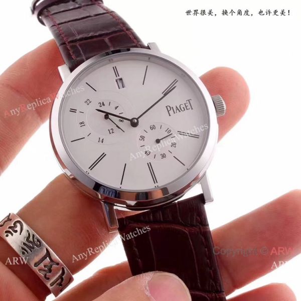New Piaget Altiplano Automatic Watch Replica SS Black Leather Strap New Piaget Altiplano Automatic Watch Replica SS Black Leather Strap