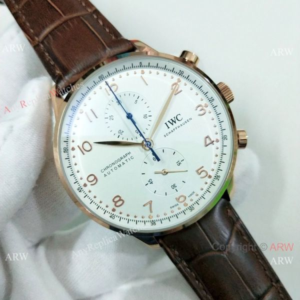 Copy IWC Portuguese White Dial Rose Gold IW371480 Watch Copy IWC Portuguese White Dial Rose Gold IW371480 Watch