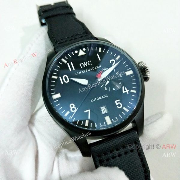 Copy IWC Big Pilot Top Gun Black Case Power Reserve Mens Watch IW501901 Copy IWC Big Pilot Top Gun Black Case Power Reserve Mens Watch IW501901