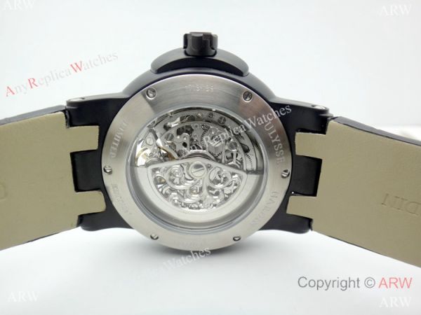 New Copy Ulysse Nardin Executive Dual Time All Black Watches New Copy Ulysse Nardin Executive Dual Time All Black Watches
