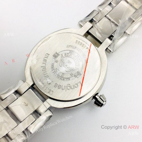 (VSF) Best Replica Longines PrimaLuna Watch Stainless Steel Roman Dial (VSF) Best Replica Longines PrimaLuna Watch Stainless Steel Roman Dial