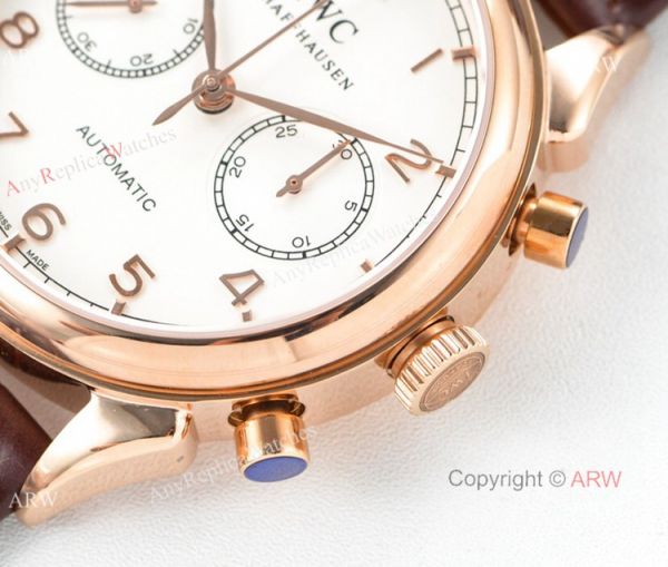 Swiss 7750 IWC Schaffhausen Portuguese Rose Gold Watch 2019 New Swiss 7750 IWC Schaffhausen Portuguese Rose Gold Watch 2019 New