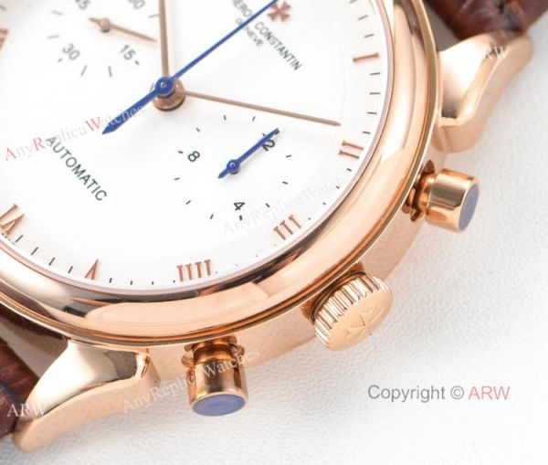 Swiss Replica Vacheron Constantin Geneve Rose Gold White Dial Watch 42mm Swiss Replica Vacheron Constantin Geneve Rose Gold White Dial Watch 42mm