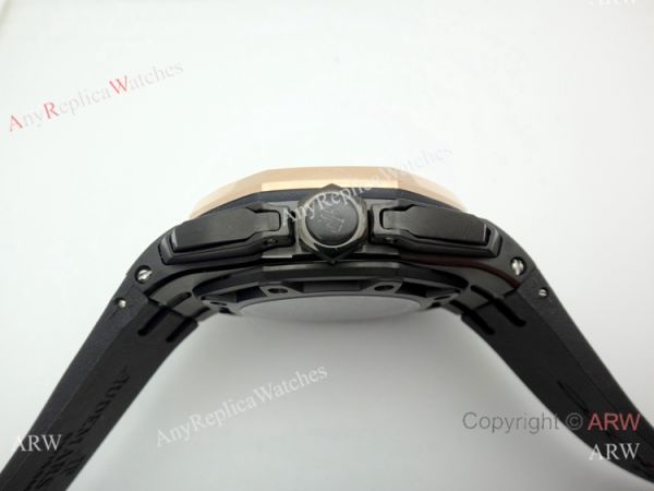New Audemars Piguet Royal Oak Offshore Limited Edition Watch Rose Gold Bezel New Audemars Piguet Royal Oak Offshore Limited Edition Watch Rose Gold Bezel