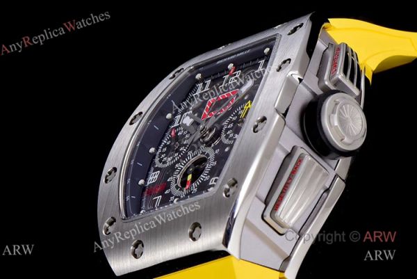 KV Factory Replica Richard Mille RM011-FM Black Kite Flyback Chronograph Watch KV Factory Replica Richard Mille RM011-FM Black Kite Flyback Chronograph Watch