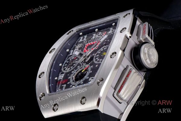 KV Factory Replica Richard Mille RM 011-FM Felipe Massa Black Kite Flyback Chronograph Watch KV Factory Replica Richard Mille RM 011-FM Felipe Massa Black Kite Flyback Chronograph Watch