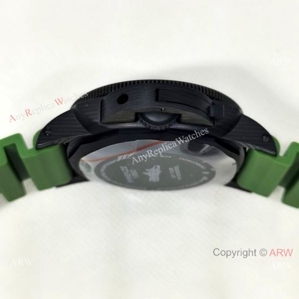 Panerai Replica Watch 47mm Camouflage Dial Military Green Rubber Strap Panerai Replica Watch 47mm Camouflage Dial Military Green Rubber Strap