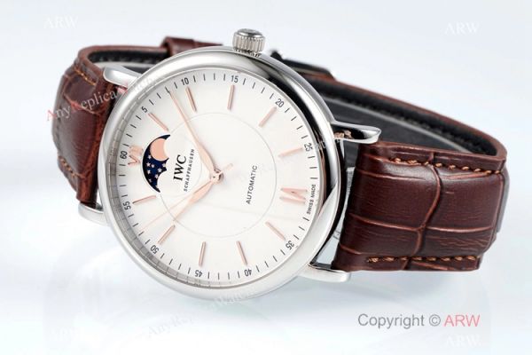Swiss Replica IWC Portofino Moon Phase 40mm Watch IWS Factory Swiss Replica IWC Portofino Moon Phase 40mm Watch IWS Factory