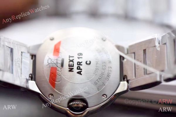 V6 Factory Swiss Cartier Ballon Bleu WE902073 Diamond Markers Watch 28mm V6 Factory Swiss Cartier Ballon Bleu WE902073 Diamond Markers Watch 28mm