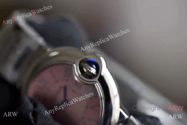 V6 Factory Copy Cartier Ballon Bleu Pink Face 28mm Ladies Watch V6 Factory Copy Cartier Ballon Bleu Pink Face 28mm Ladies Watch