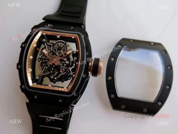 KV Factory Swiss Replica Richard Mille RM 055 Bubba Watson Skeleton Watches KV Factory Swiss Replica Richard Mille RM 055 Bubba Watson Skeleton Watches
