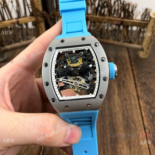 New Copy Richard Mille RM38-01 Gray Rubber Men Watches New Copy Richard Mille RM38-01 Gray Rubber Men Watches