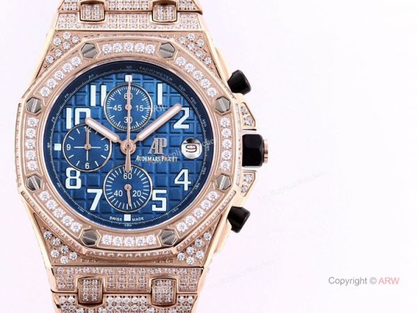 Audemars Piguet Royal Oak Rose Gold Blue Chronograph Dial Mens Watch Replica For Sale Audemars Piguet Royal Oak Rose Gold Blue Chronograph Dial Mens Watch Replica For Sale
