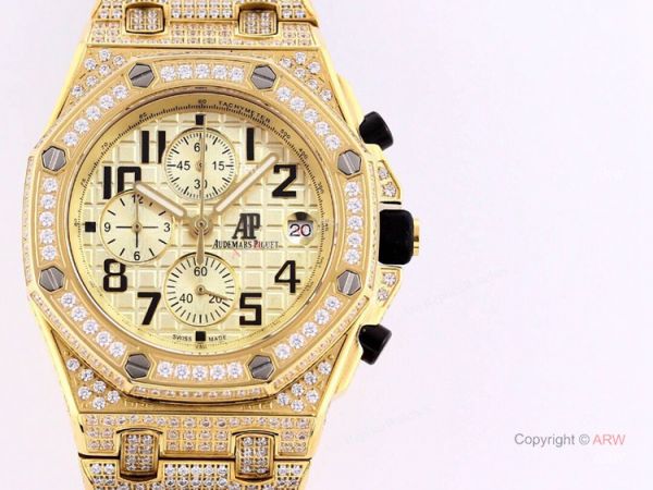Replica Audemars Piguet Ice Royal Oak Chronograph Watch Audemars Piguet Yellow Gold Replica Audemars Piguet Ice Royal Oak Chronograph Watch Audemars Piguet Yellow Gold
