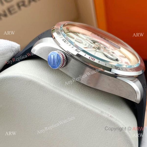 Copy Tag Heuer Grand Carrera Calibre 36 White Face Watch Rubber Strap Copy Tag Heuer Grand Carrera Calibre 36 White Face Watch Rubber Strap