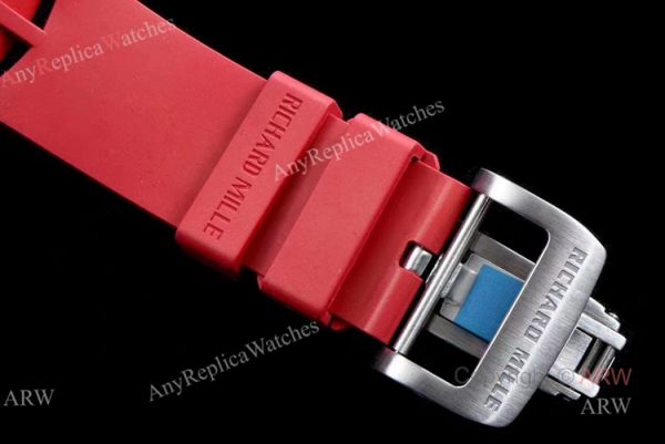 Swiss Replica KV Richard Mille RM 11-03 Red Rubber Band Flyback Chronograph Watch Swiss Replica KV Richard Mille RM 11-03 Red Rubber Band Flyback Chronograph Watch