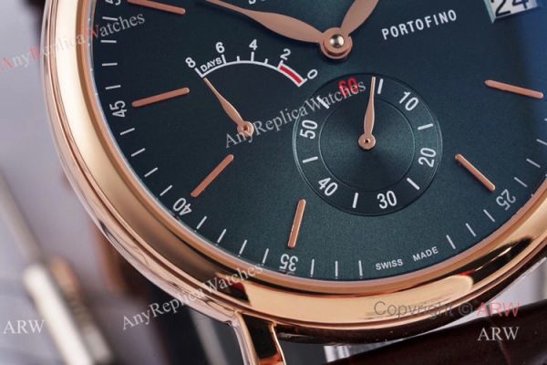 Swiss Replica IWC Portofino Green Dial Rose Gold Watch Best Iwc Portofino 8 Days Power Reserve For Men Swiss Replica IWC Portofino Green Dial Rose Gold Watch Best Iwc Portofino 8 Days Power Reserve For Men