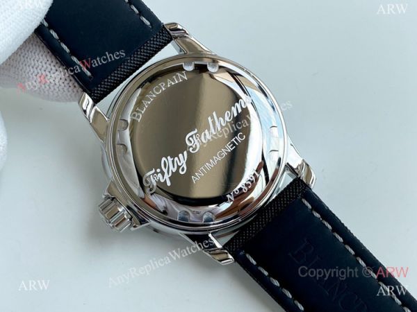 Best Copy Blancpain Fifty Fathoms Blue Bezel Silver Watch Citizen 8215 Movement Best Copy Blancpain Fifty Fathoms Blue Bezel Silver Watch Citizen 8215 Movement
