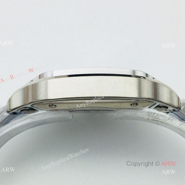 BV Factory 1:1 Copy Ladies Cartier Santos De Cartier Silver Diamond Watch BV Factory 1:1 Copy Ladies Cartier Santos De Cartier Silver Diamond Watch