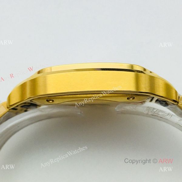 BV Factory 1:1 Replica Ladies Cartier Santos De Cartier All Gold Diamond Watch BV Factory 1:1 Replica Ladies Cartier Santos De Cartier All Gold Diamond Watch