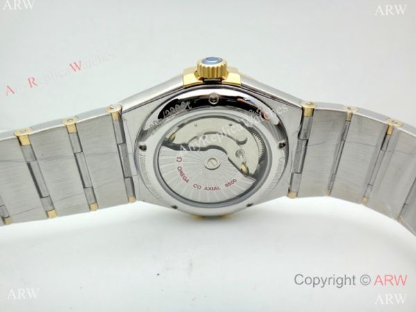 Replica Omega Constellation Two Tone Diamond Watch 38mm Men Replica Omega Constellation Two Tone Diamond Watch 38mm Men